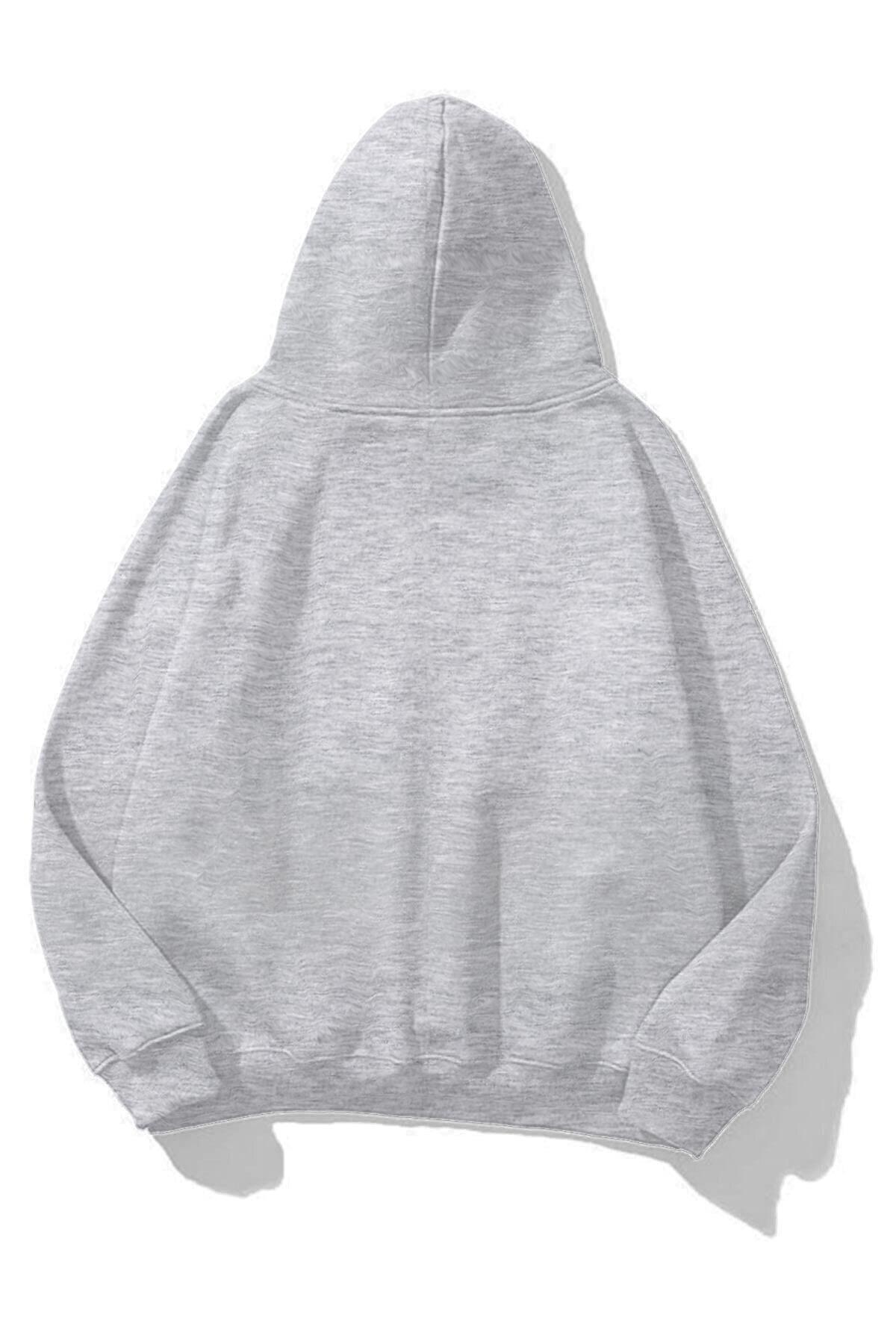 Unisex Toxic Sweatshirt Gri melanj