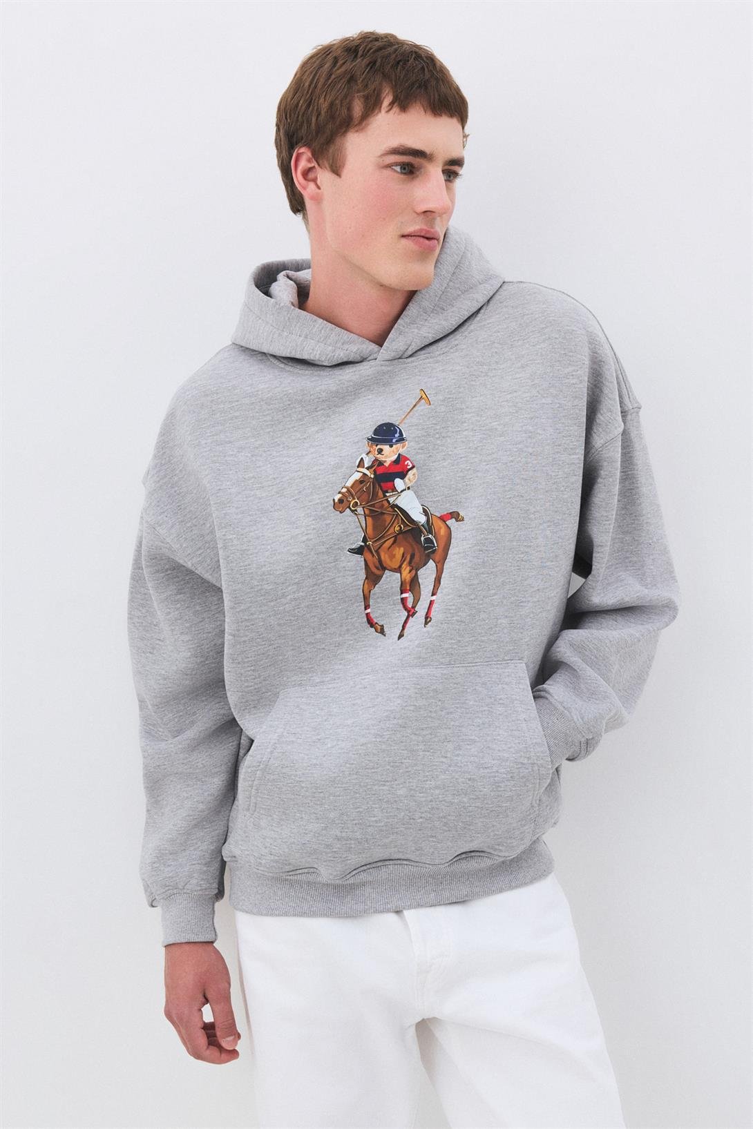 Unisex Teddy Horse Sweatshirt Grimelanj
