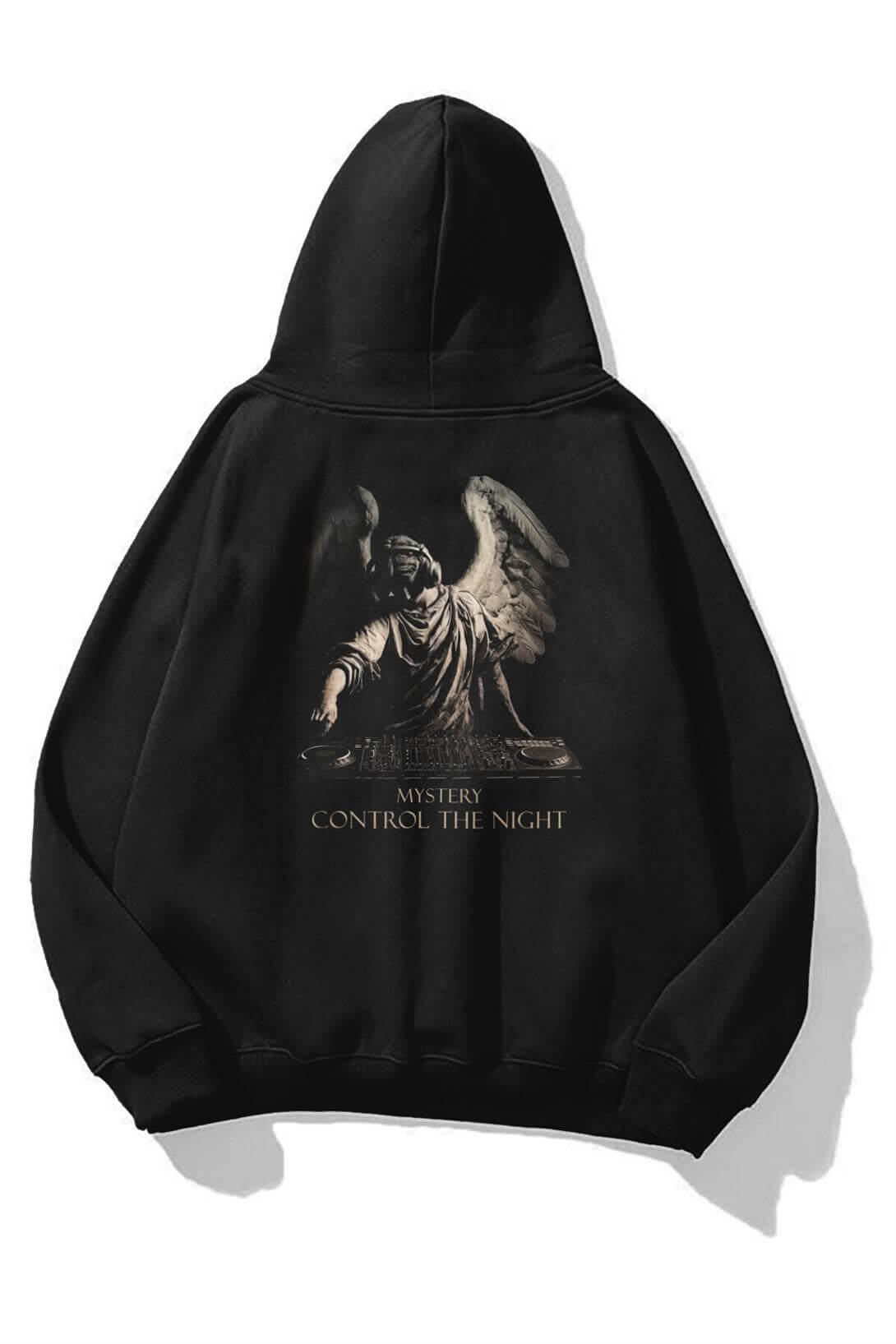 Unisex Mystery Control the Night Sweatshirt Siyah