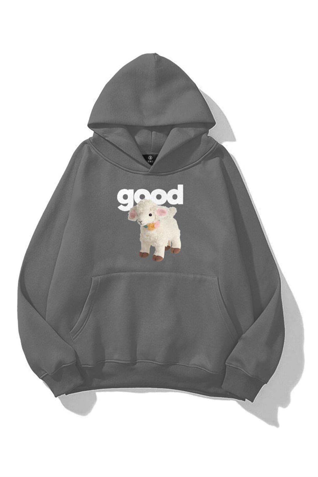 Unisex Good Sweatshirt Antrasit