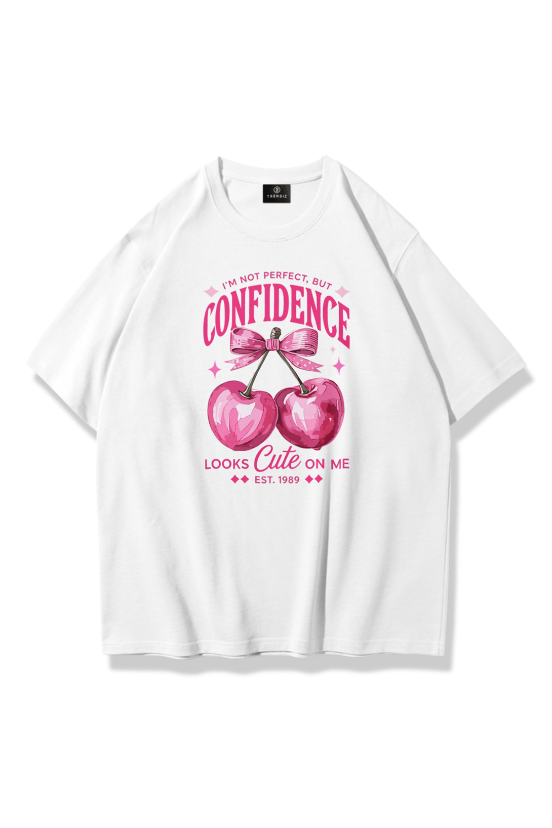 Kadın Confidence Tshirt Beyaz