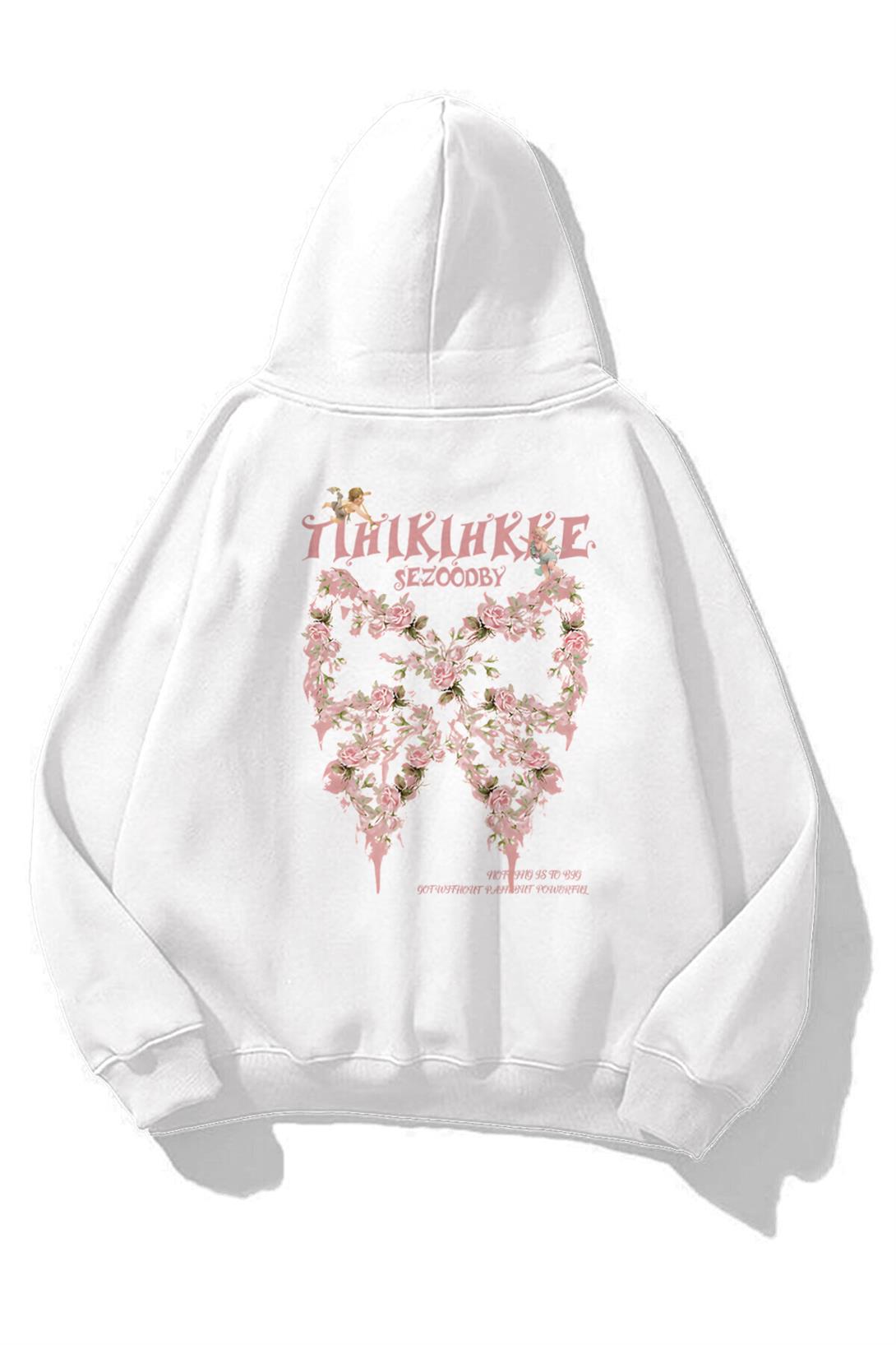 Kadın Tihikihkke Sweatshirt Beyaz
