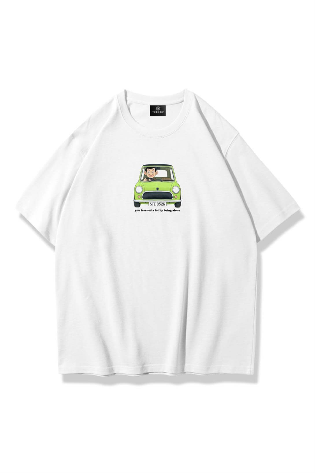 Unisex Your Learned a Lot Tshirt Beyaz