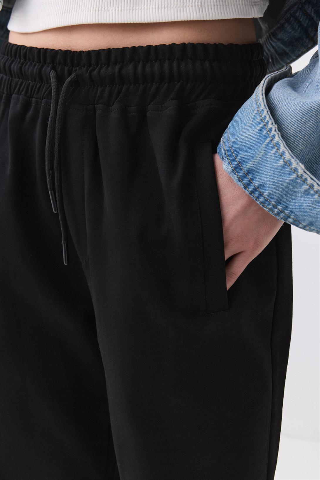 Unisex Comfort Şort Siyah 3016