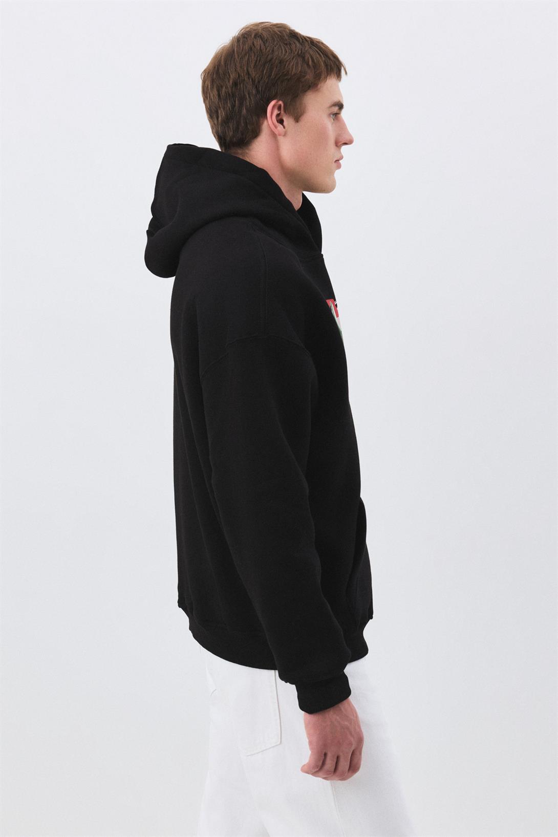 Unisex Chilli too Hot For Your Taste Sweatshirt Siyah