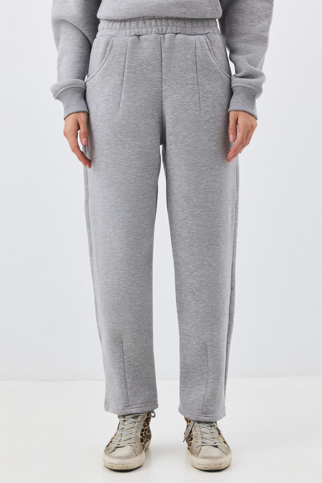 Kadın Premium Cep Detaylı Eşofman Altı Grimelanj 2033