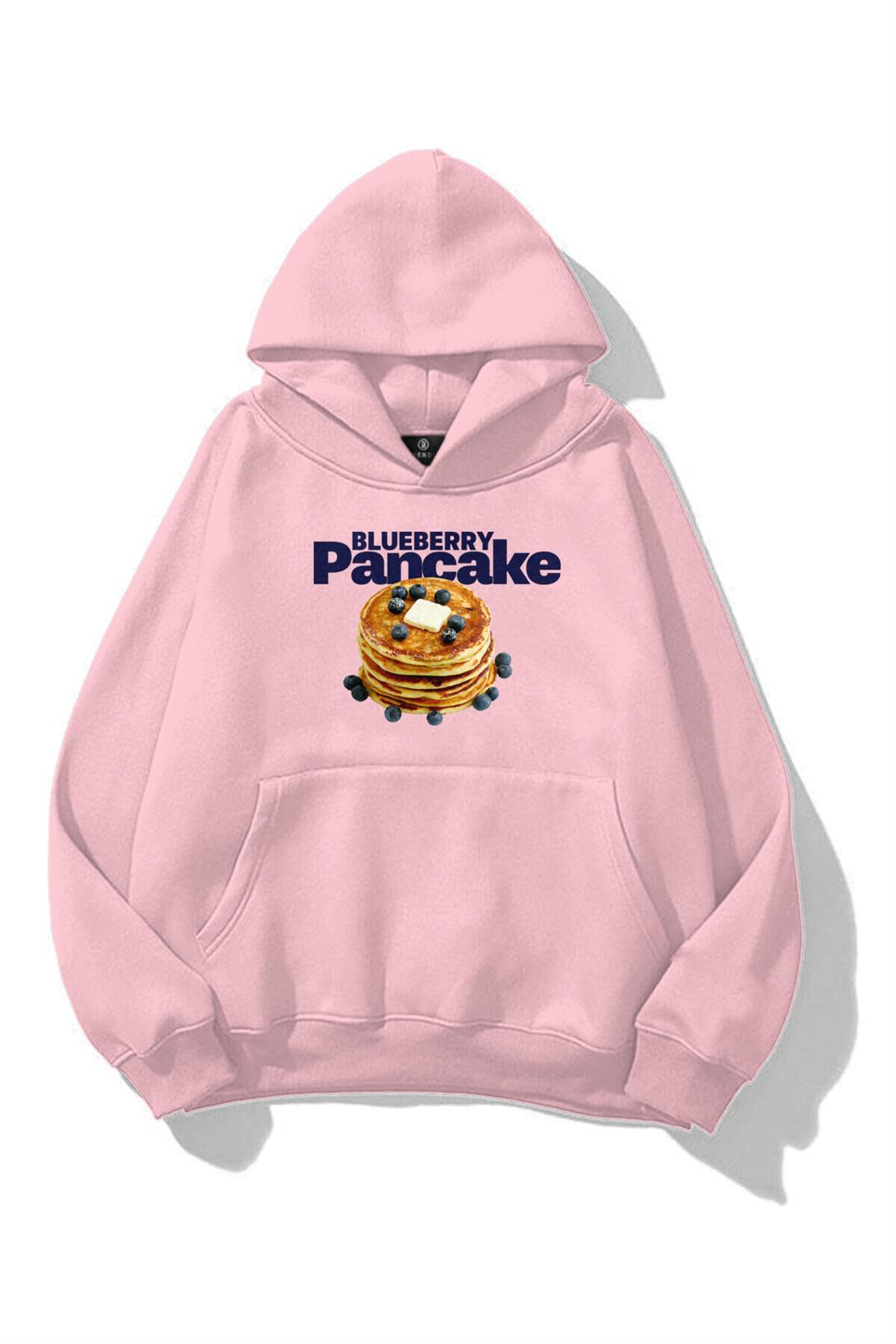 Kadın Blueberry Pancake Sweatshirt Pembe