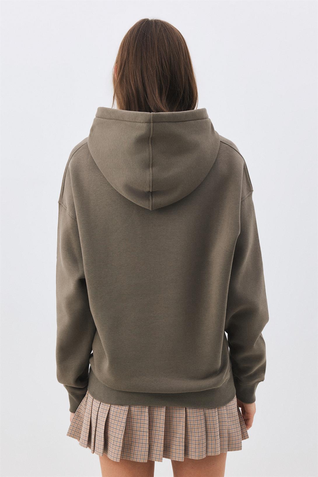 Kadın with Love and Devotion Sweatshirt Antrasit