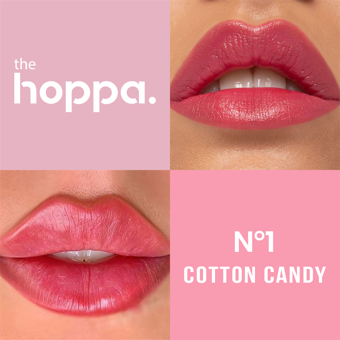 Mat ve Kalıcı Dudak/Yanak Renklendirici - Cotton Candy / Pamuk Şekeri Shea Yağı + Jojoba Yağı+Hyaluronik Asit + Squalane+ Palmitoyl Tripeptide-1 - 10 ML