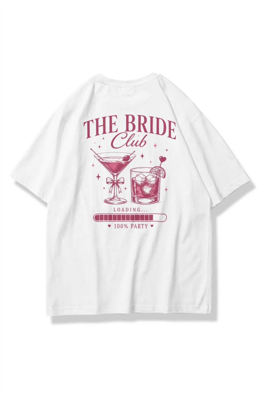 Kadın The Bride Club Tshirt Beyaz