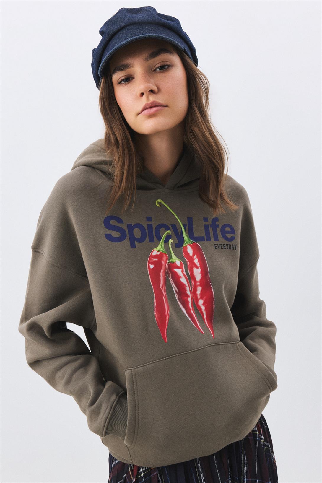 Unisex Spicylife Sweatshirt Antrasit