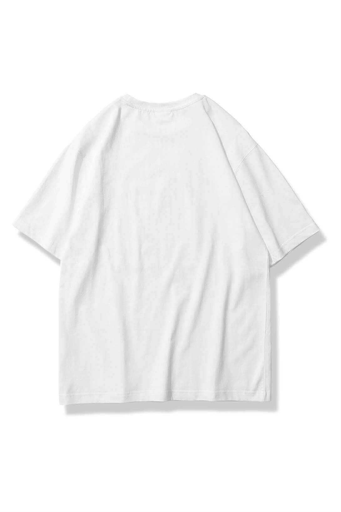 Unisex Outer Space Tshirt Beyaz 