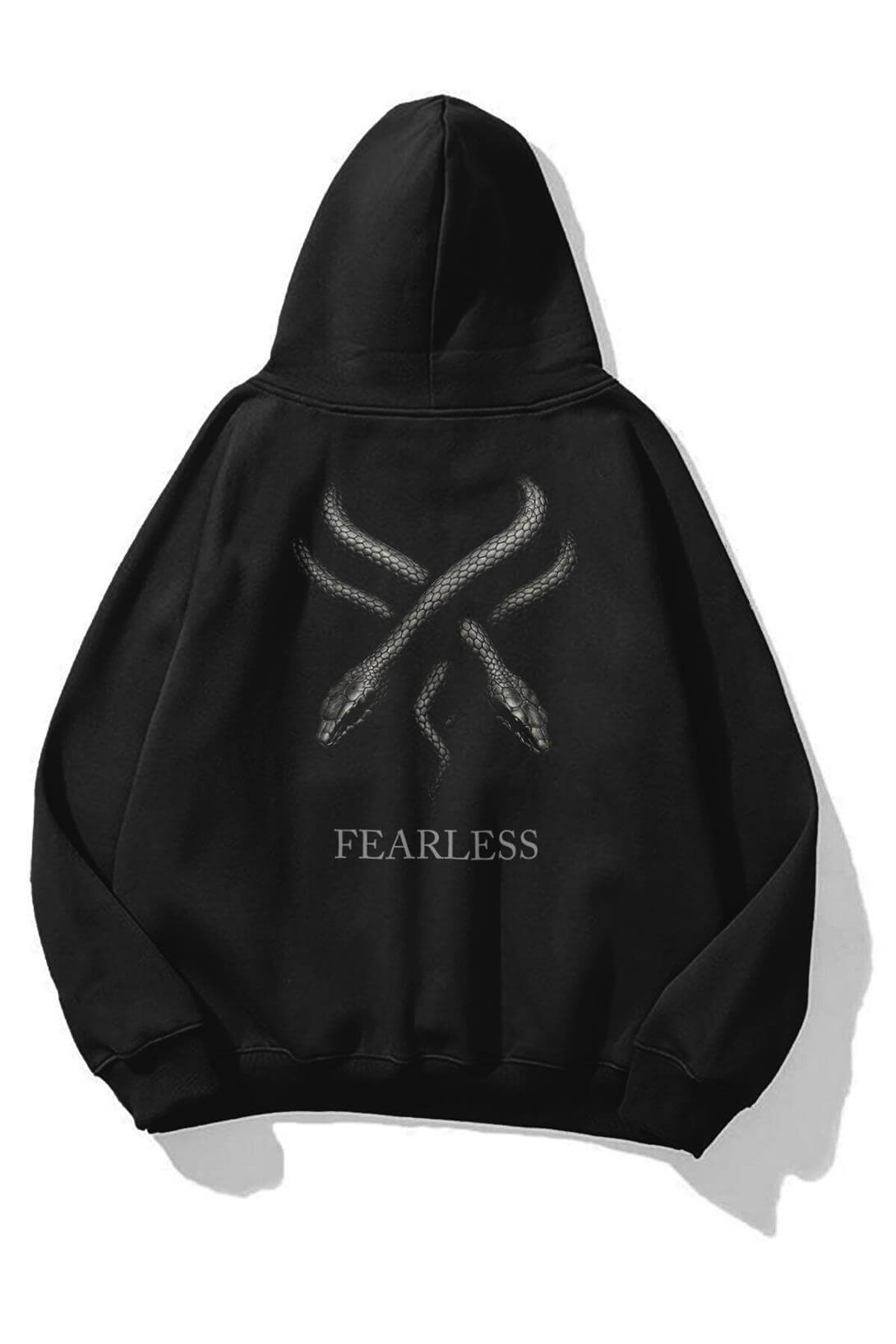Unisex Fearless Sweatshirt Siyah