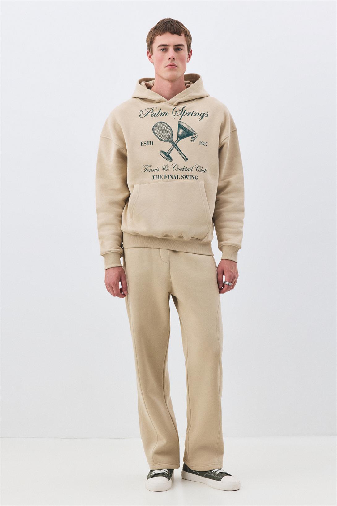 Unisex Palm Springs Sweatshirt Taş