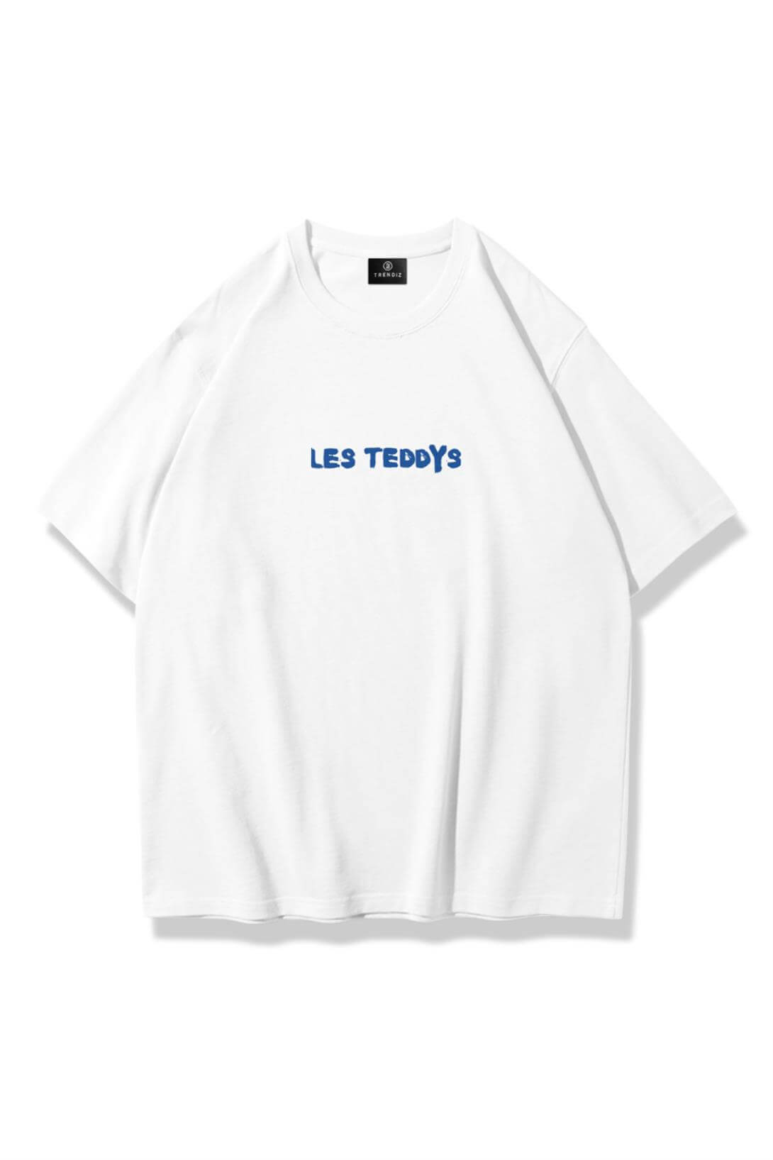 Unisex Les Teddys Tshirt Beyaz