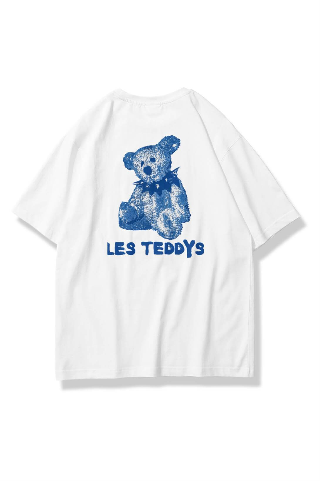 Unisex Les Teddys Tshirt Beyaz