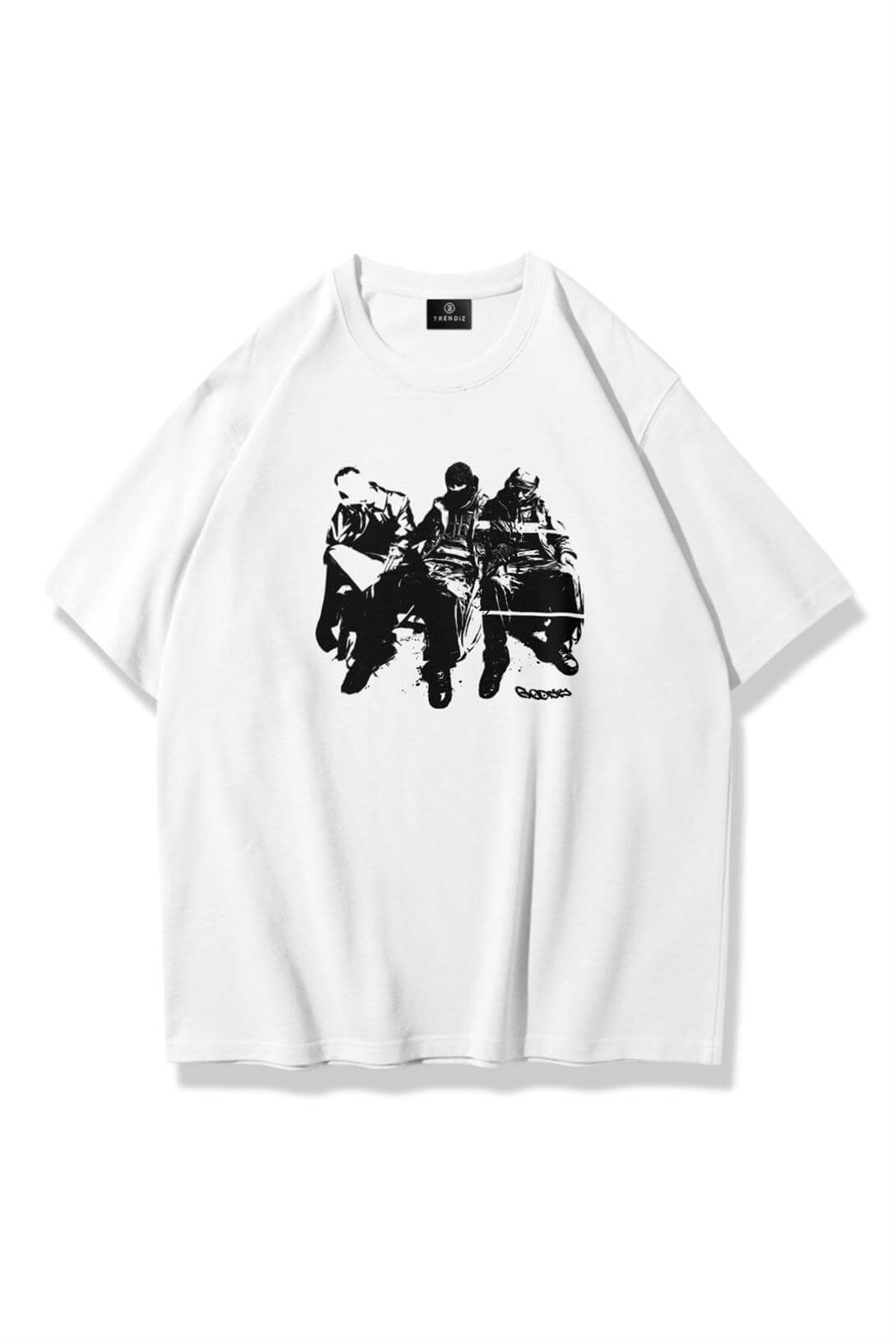 Unisex Shadow Alliance Tshirt Beyaz