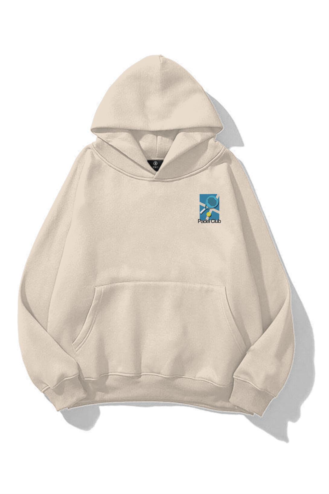 Unisex Padel Club Sweatshirt Taş