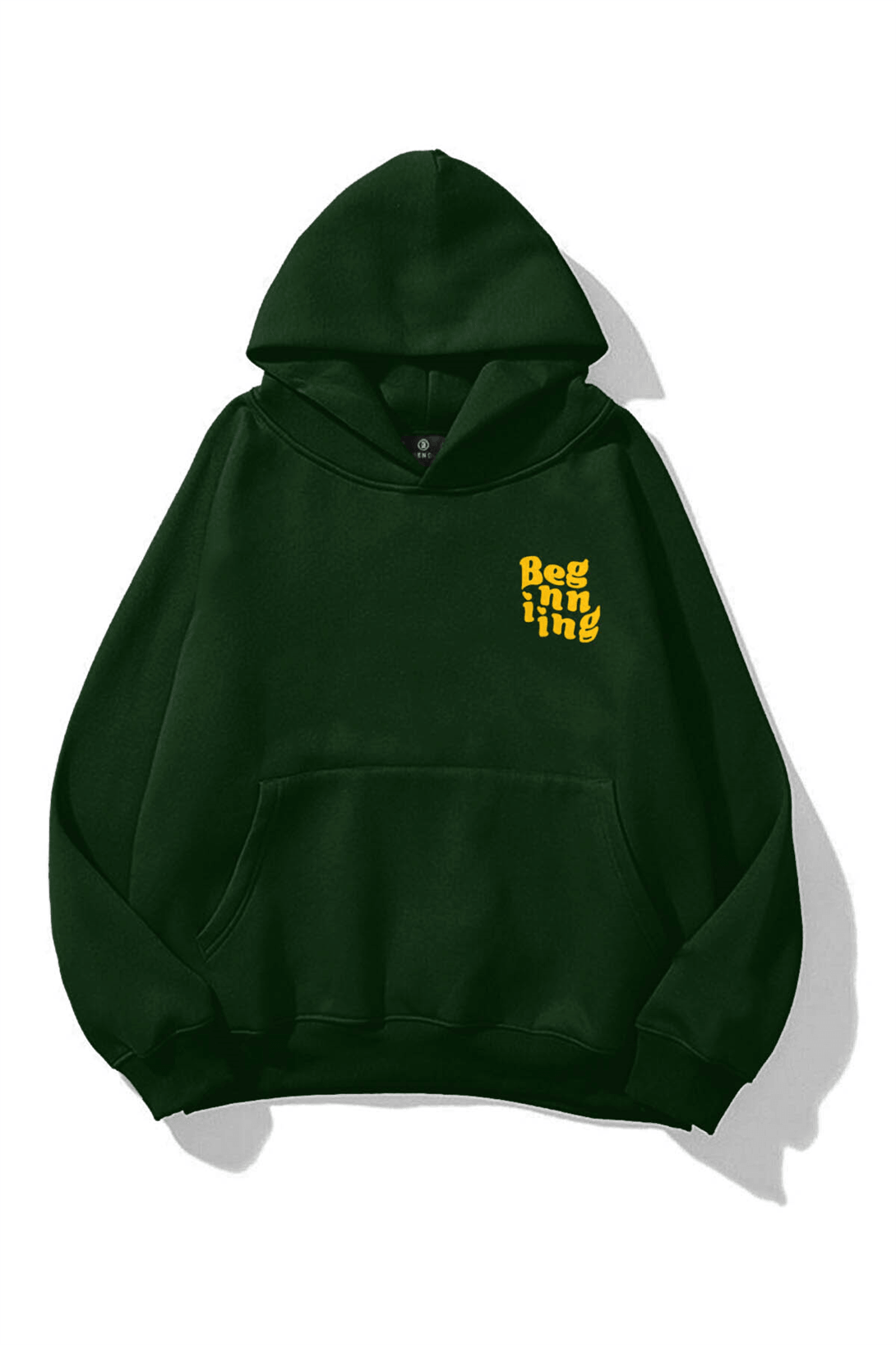 Unisex Beginning Sweatshirt Neft Yeşili