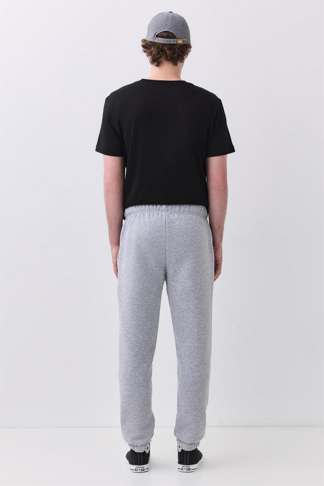 Unisex Regular Fit Rahat Kesim Lastikli Paça Eşofman Altı Grimelanj 2065
