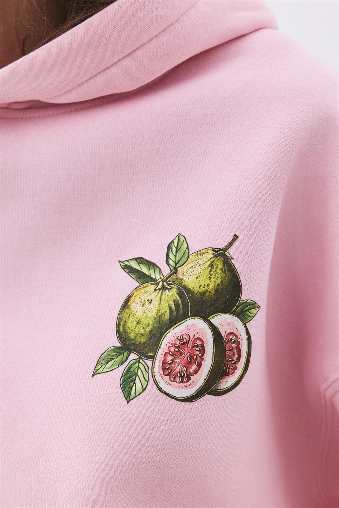 Kadın Guavas Sweatshirt Pembe