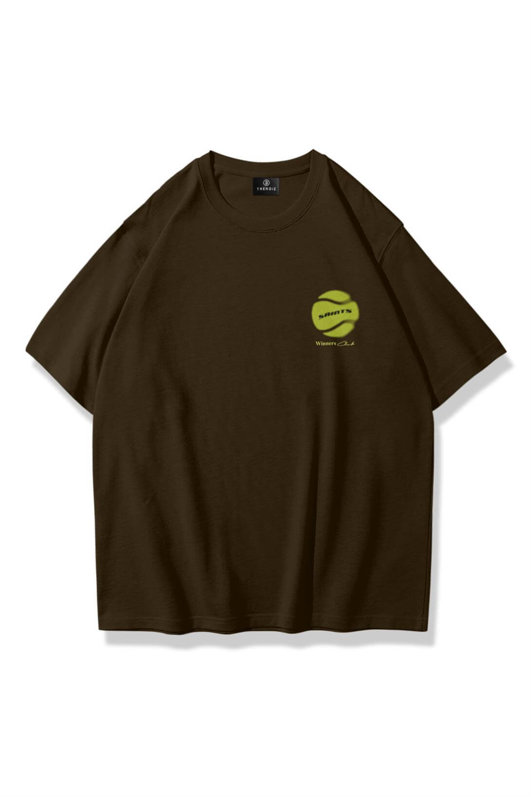 Unisex Saints Winner Club Tshirt Kahve
