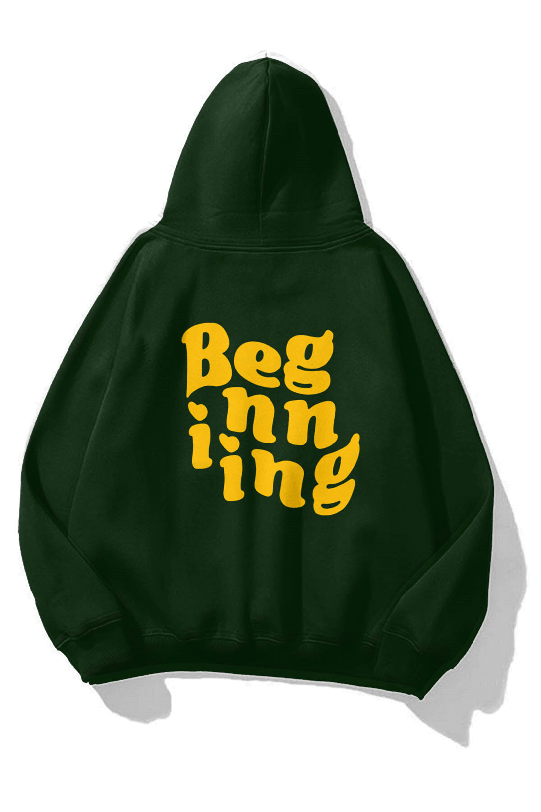 Unisex Beginning Sweatshirt Neft Yeşili