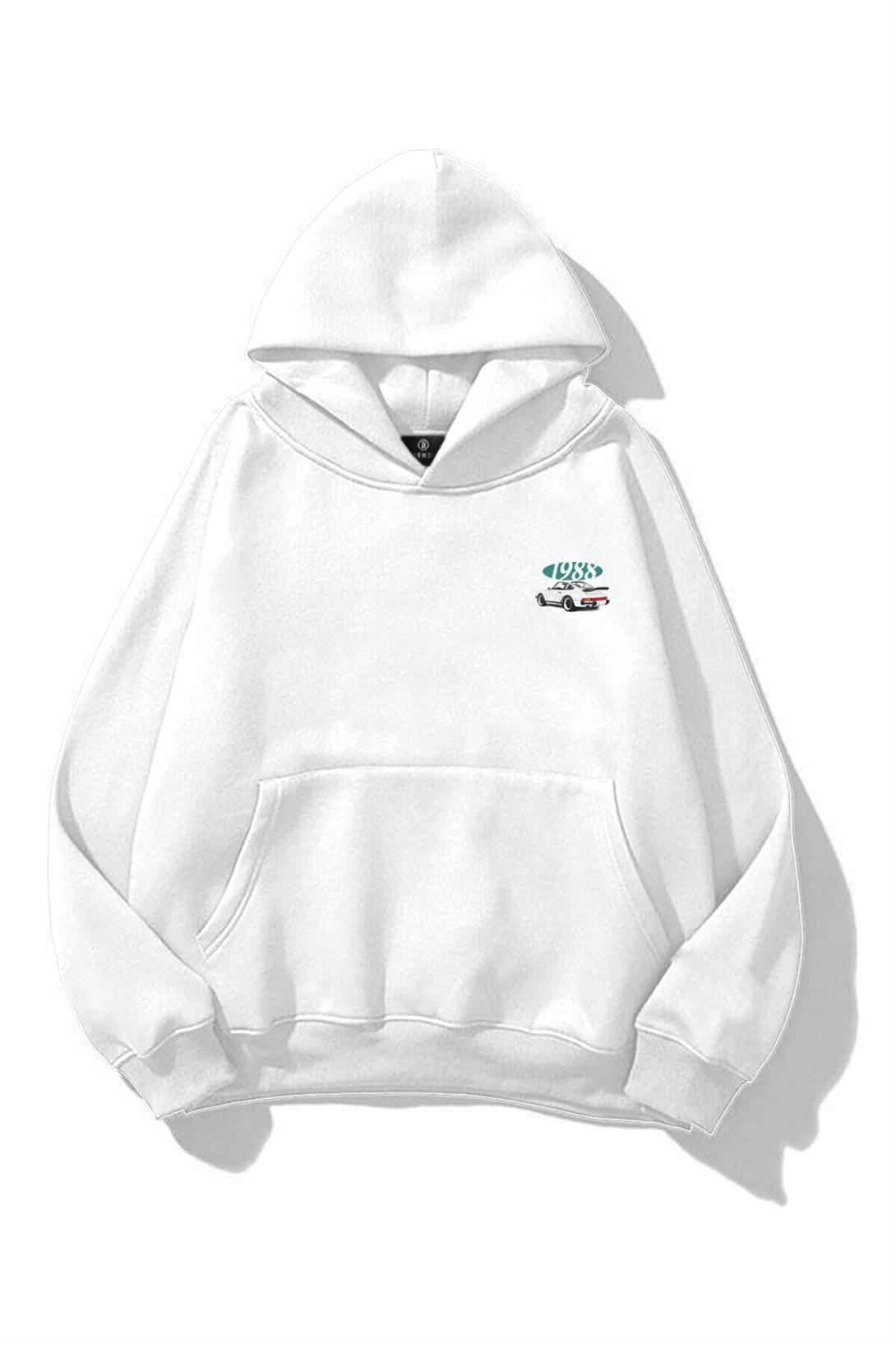 Unisex Luxury Legacy Sweatshirt Beyaz