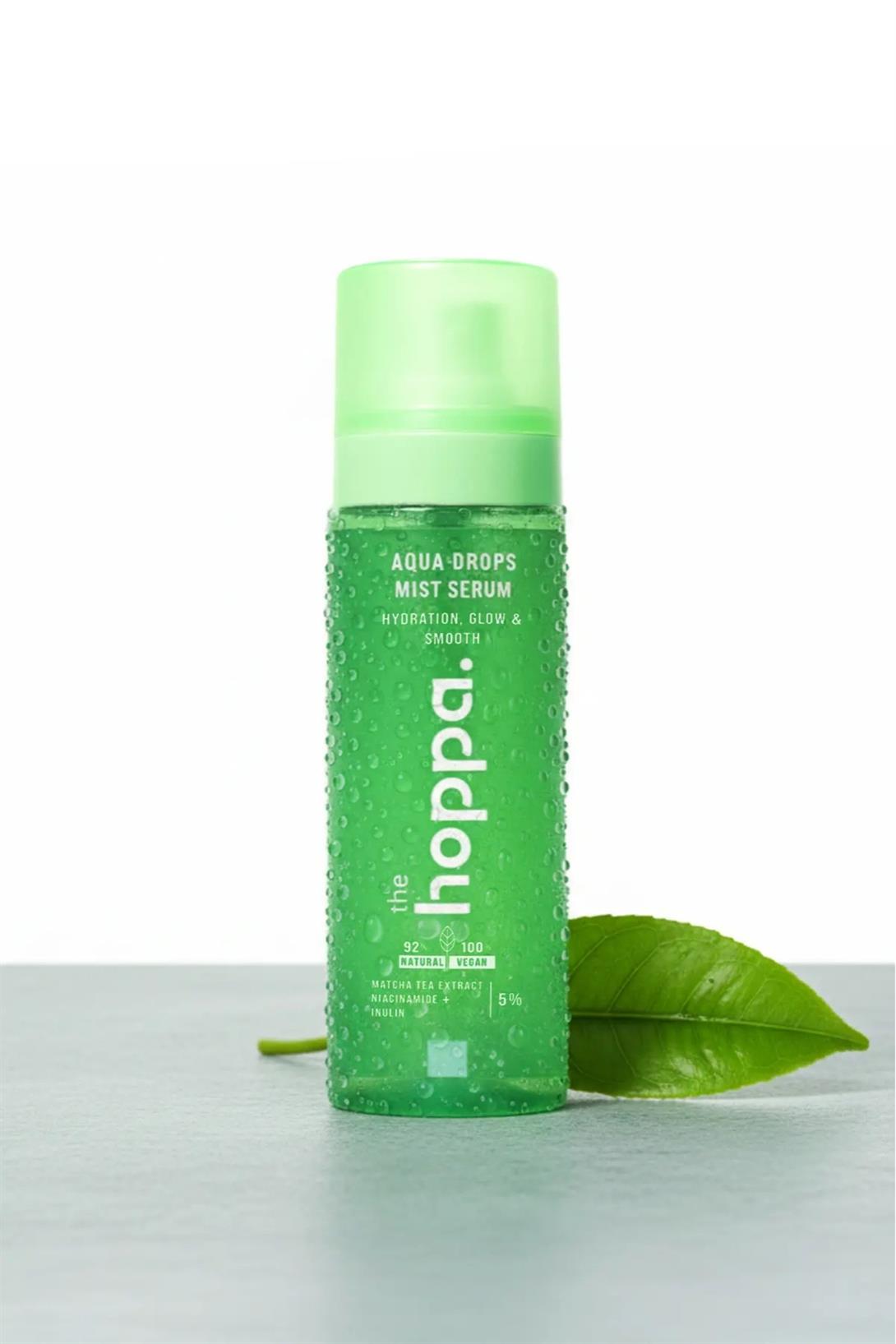 Hoppa Aqua Drops Mist Serum - Derin Nem, Işıltı ve Pürüzsüzlük İçin Nemlendirici Mist Serum