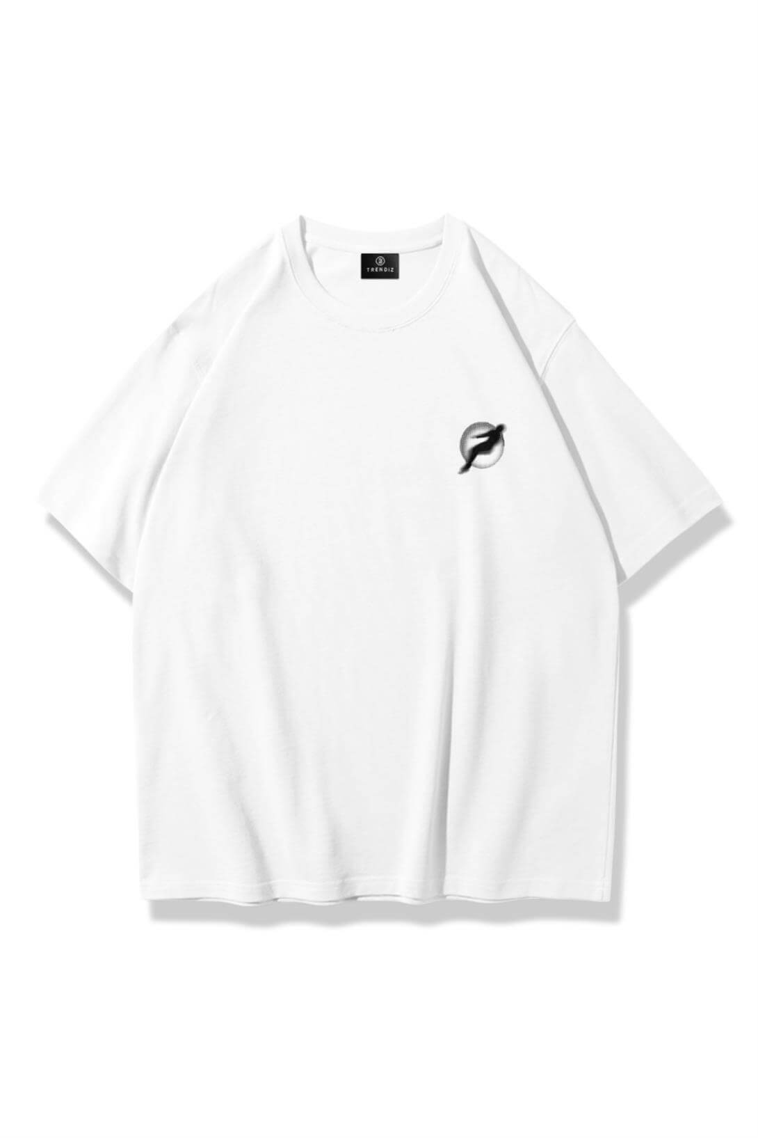 Unisex Brave Tshirt Beyaz 