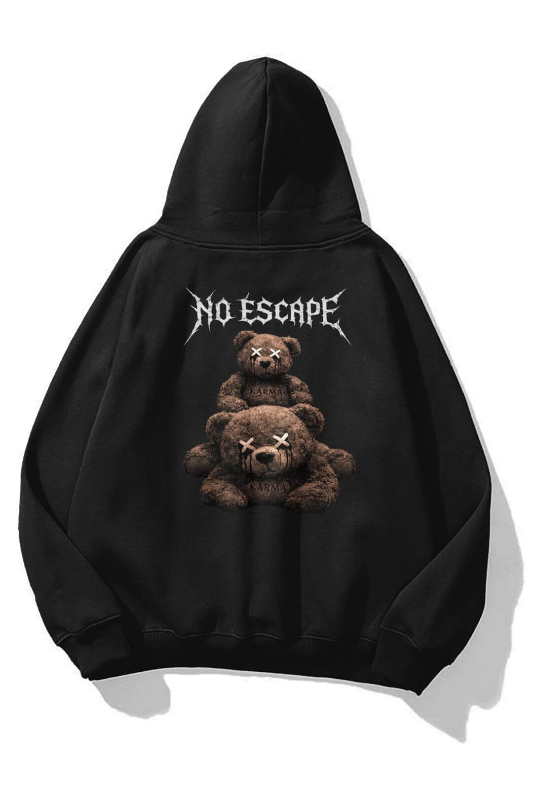 Unisex No Escape Sweatshirt Siyah