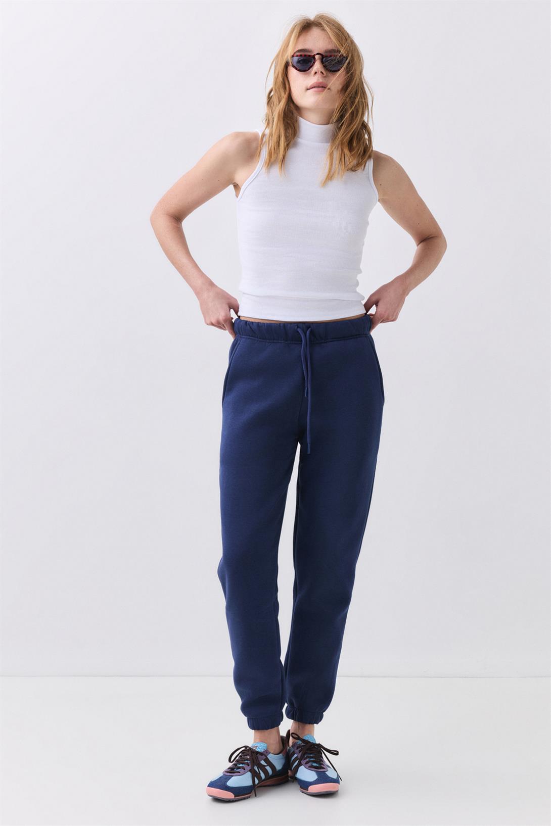 Kadın Balıkçı Yaka Kolsuz Bluz Beyaz 9020