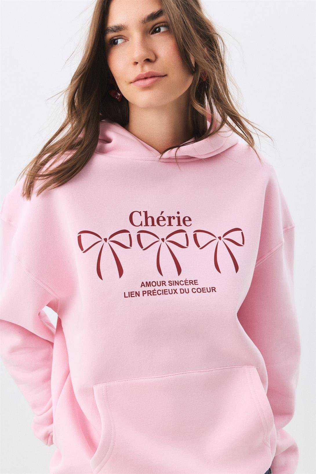 Kadın Cherie Sweatshirt Pembe