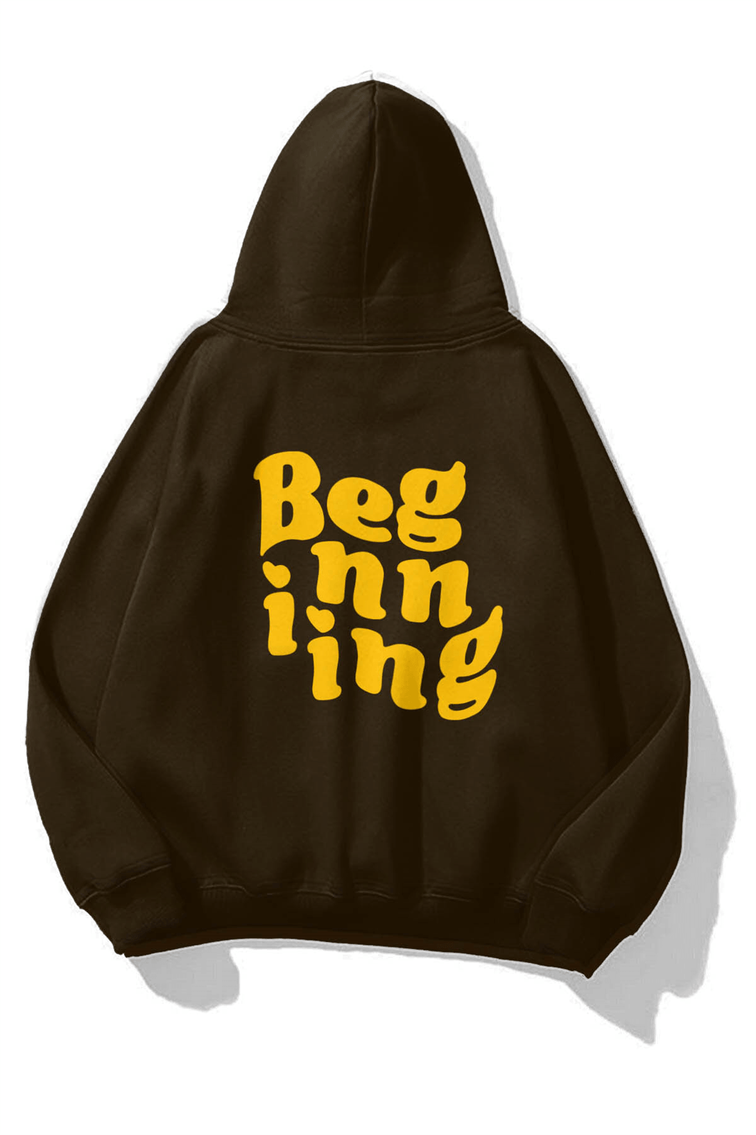 Unisex Beginning Sweatshirt Kahverengi