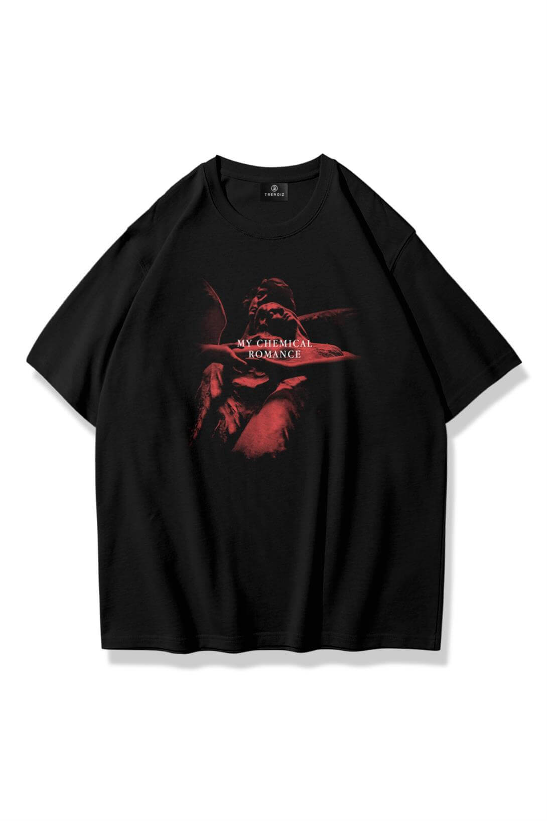 Unisex My Chemical Romance Return Tshirt Siyah