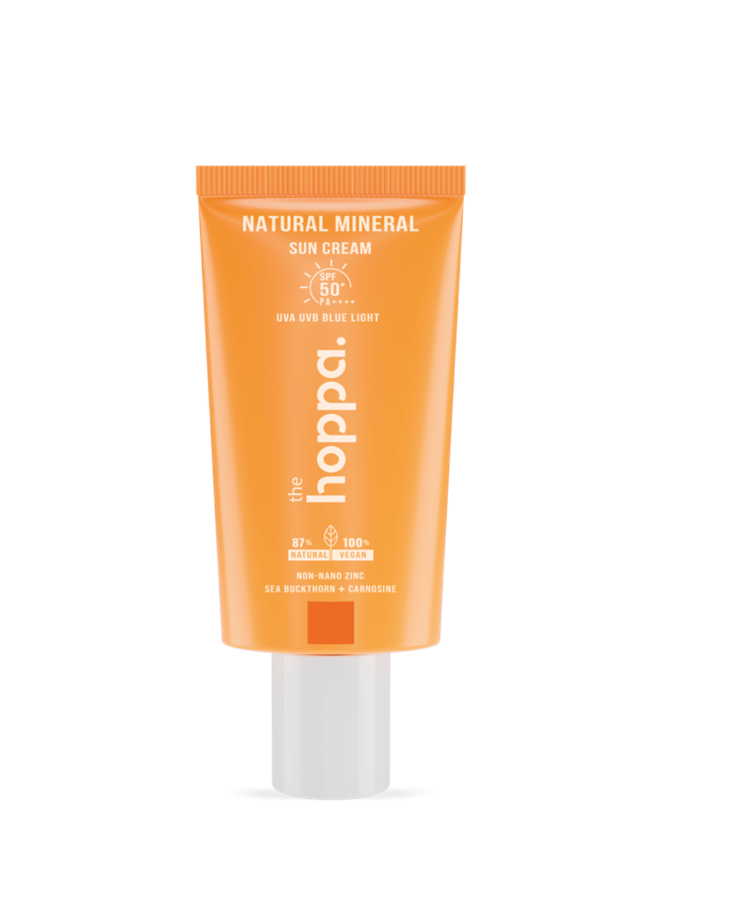 Nemlendirici Etkili Yüksek Koruyuculu Doğal Mineral Güneş Kremi SFP 50+ PA++++ Çinko Oksit + Sea Buckthorn + Carnosine 50 ML