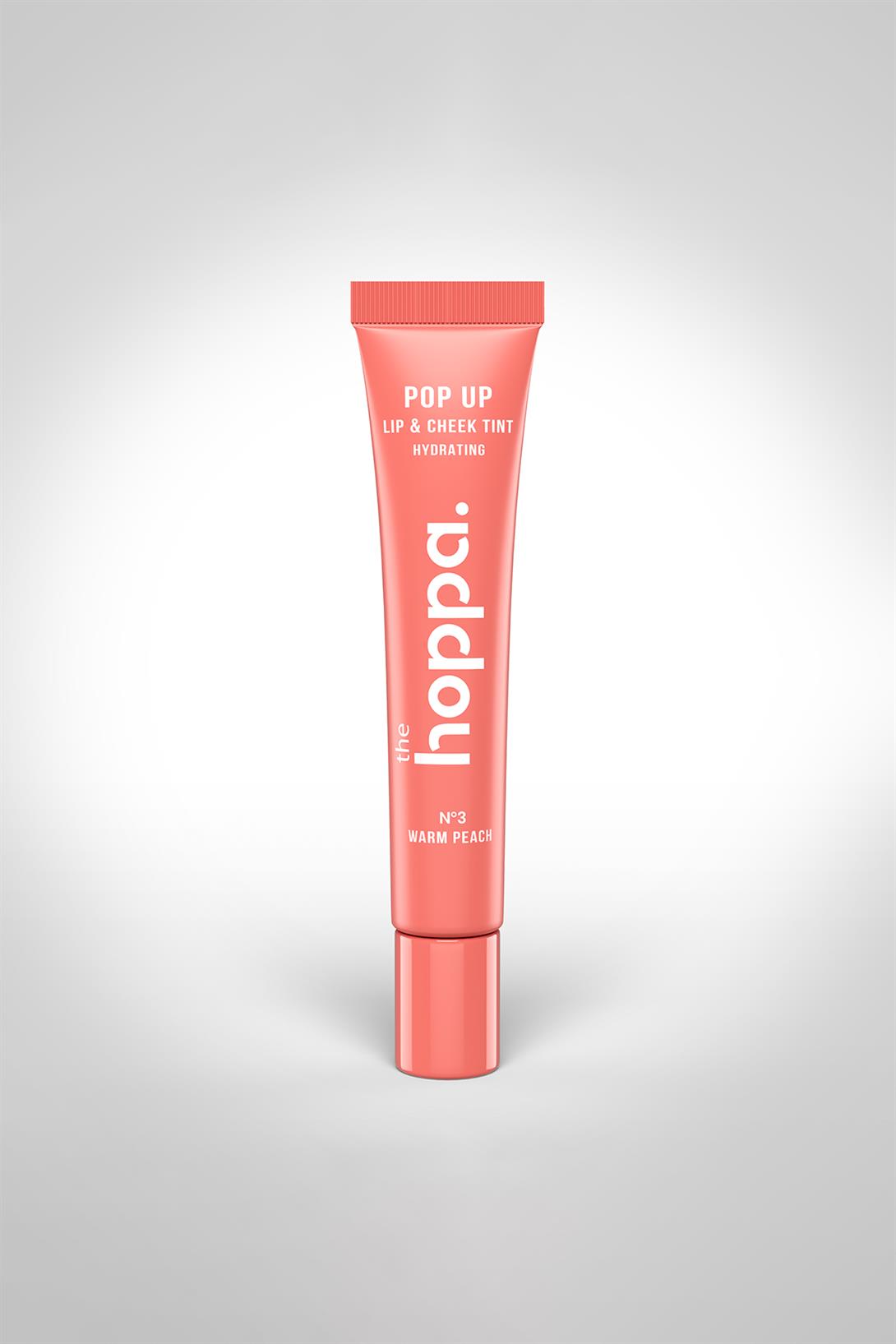 Mat ve Kalıcı Dudak/Yanak Renklendirici - Warm Peach / Sıcak Şeftali Shea Yağı + Jojoba Yağı+Hyaluronik Asit + Squalane+ Palmitoyl Tripeptide-1 - 10 ML
