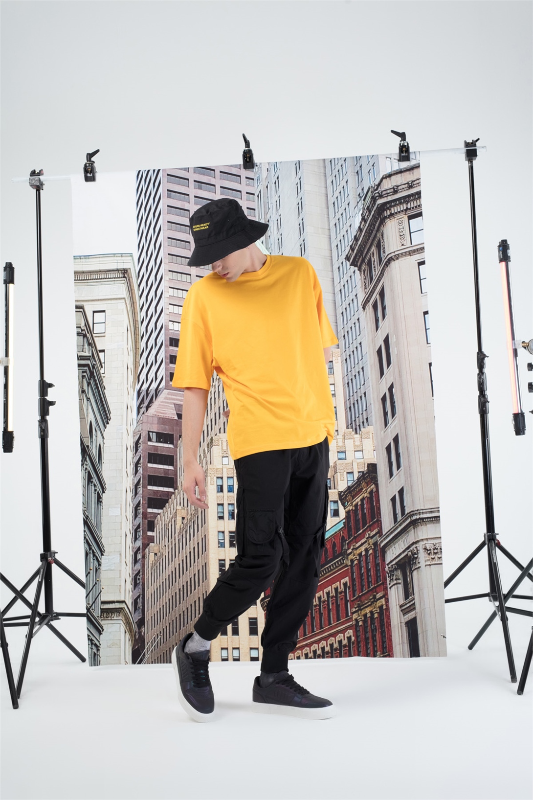 Trendiz Basic Erkek Tshirt Sarı