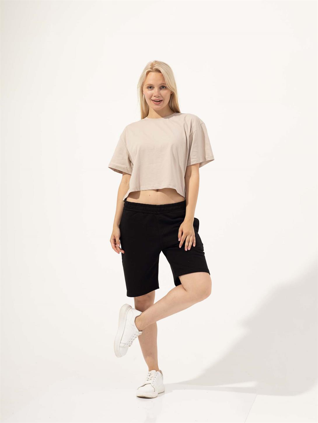 Trendiz Kadın Şort Siyah