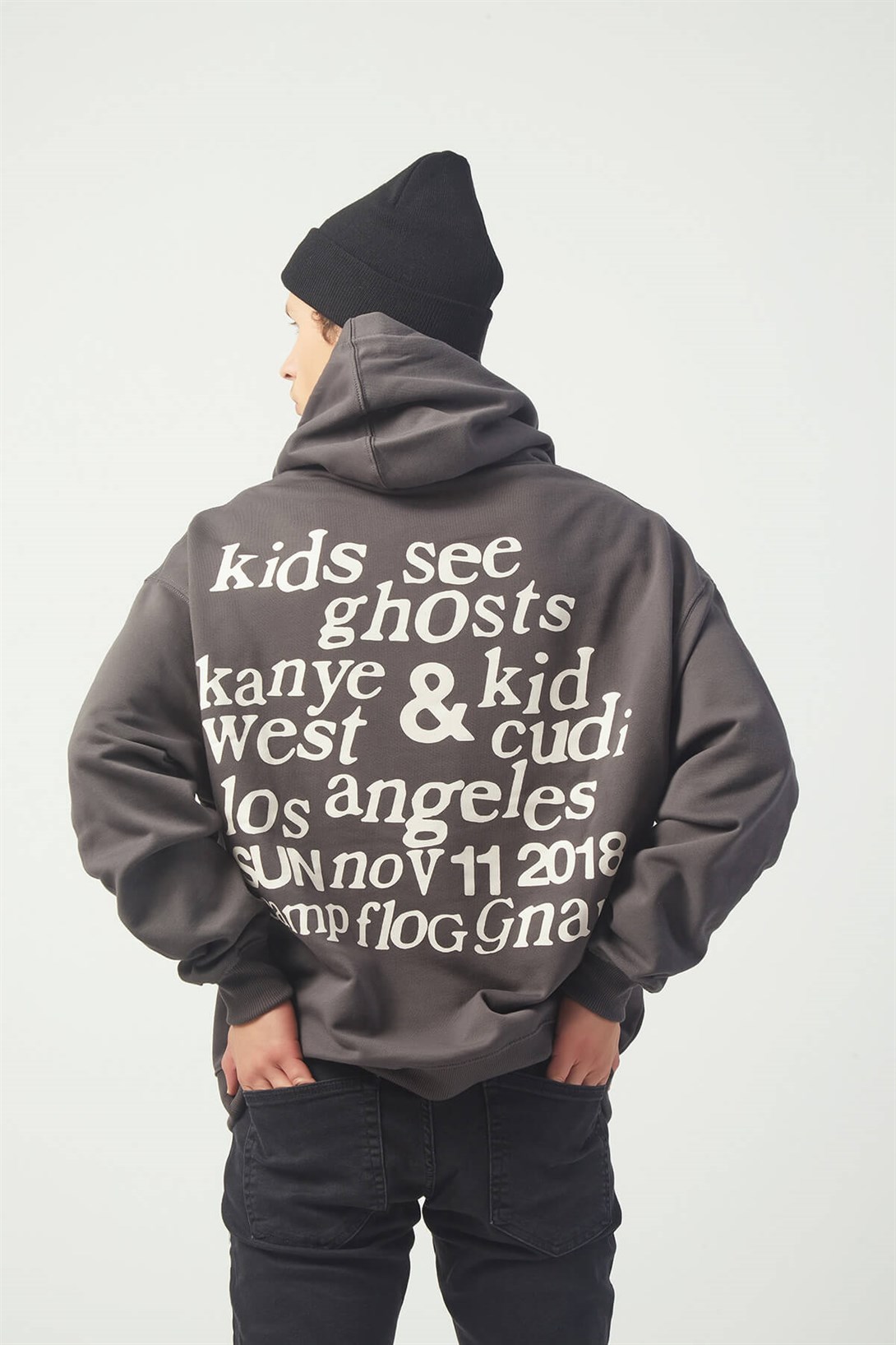 Trendiz Ksg Oversıze Sweatshirt Hoodie Koyugrı TR30022