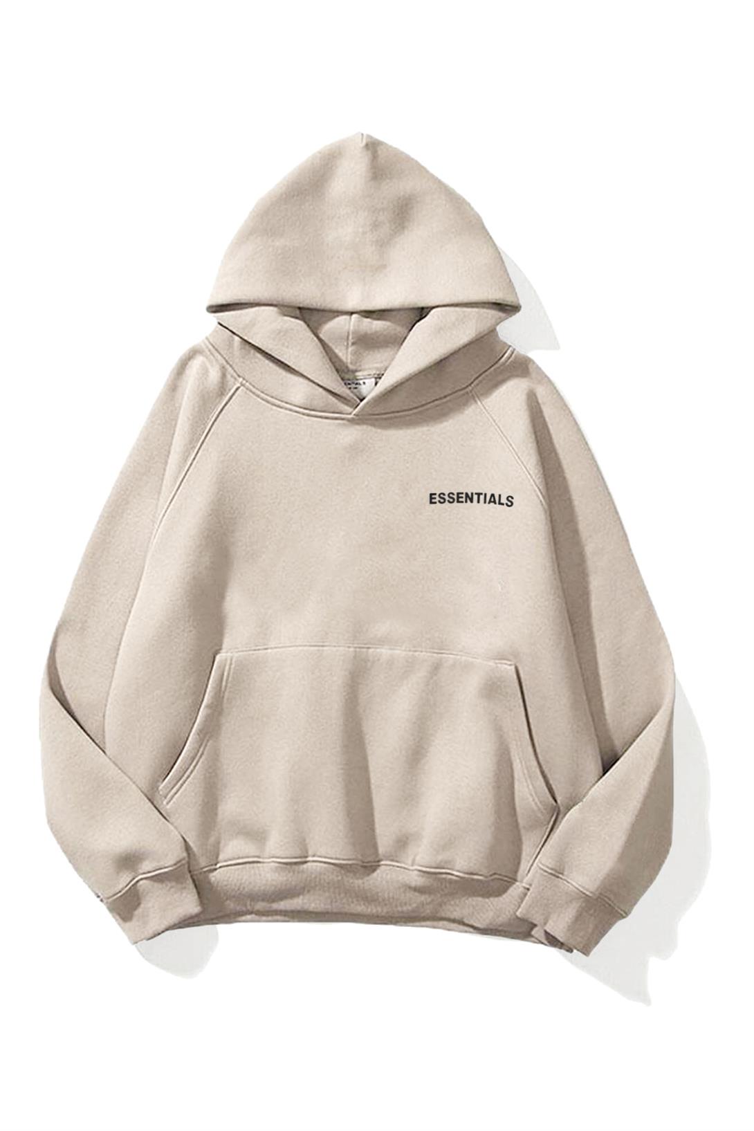 Trendiz Unisex 303 Essentials v2 Sweatshirt Hoodie Taş