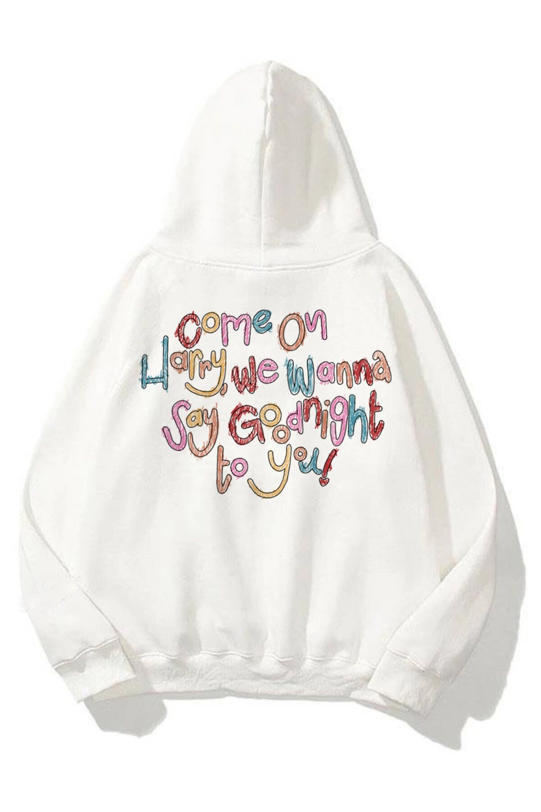 Trendiz Unisex  As İt Was Sweatshirt Hoodie Beyaz