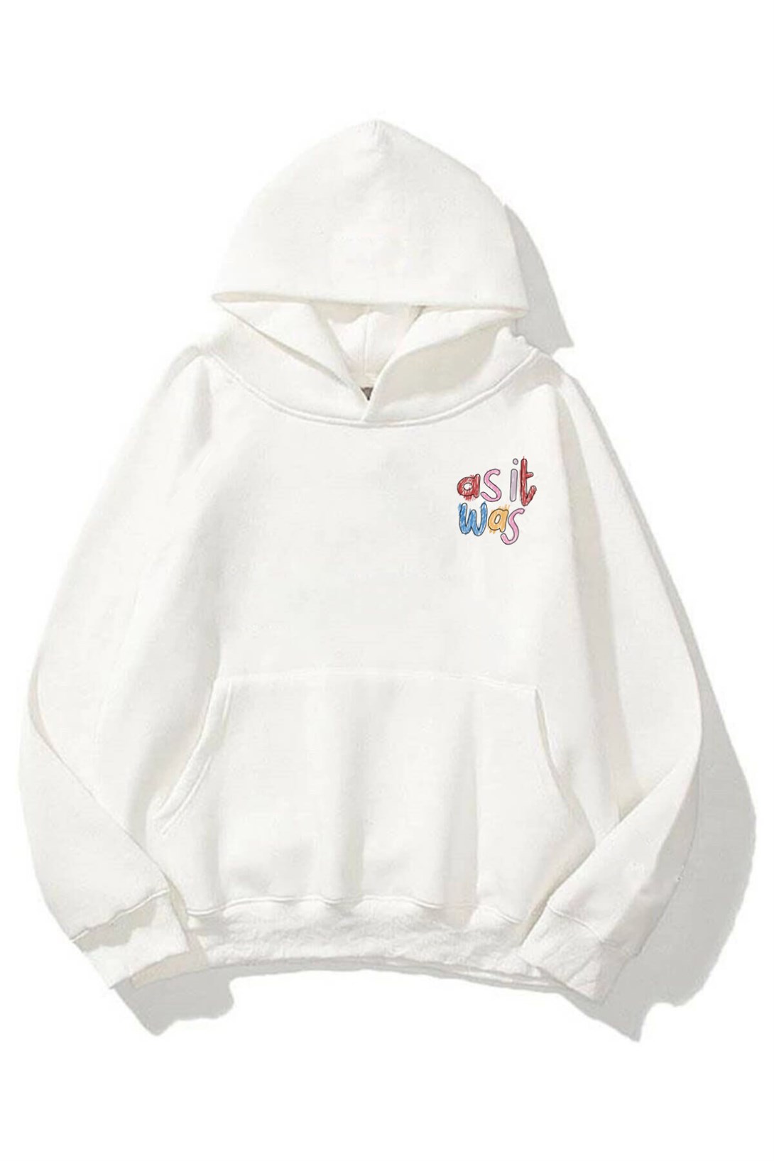 Trendiz Unisex  As İt Was Sweatshirt Hoodie Beyaz