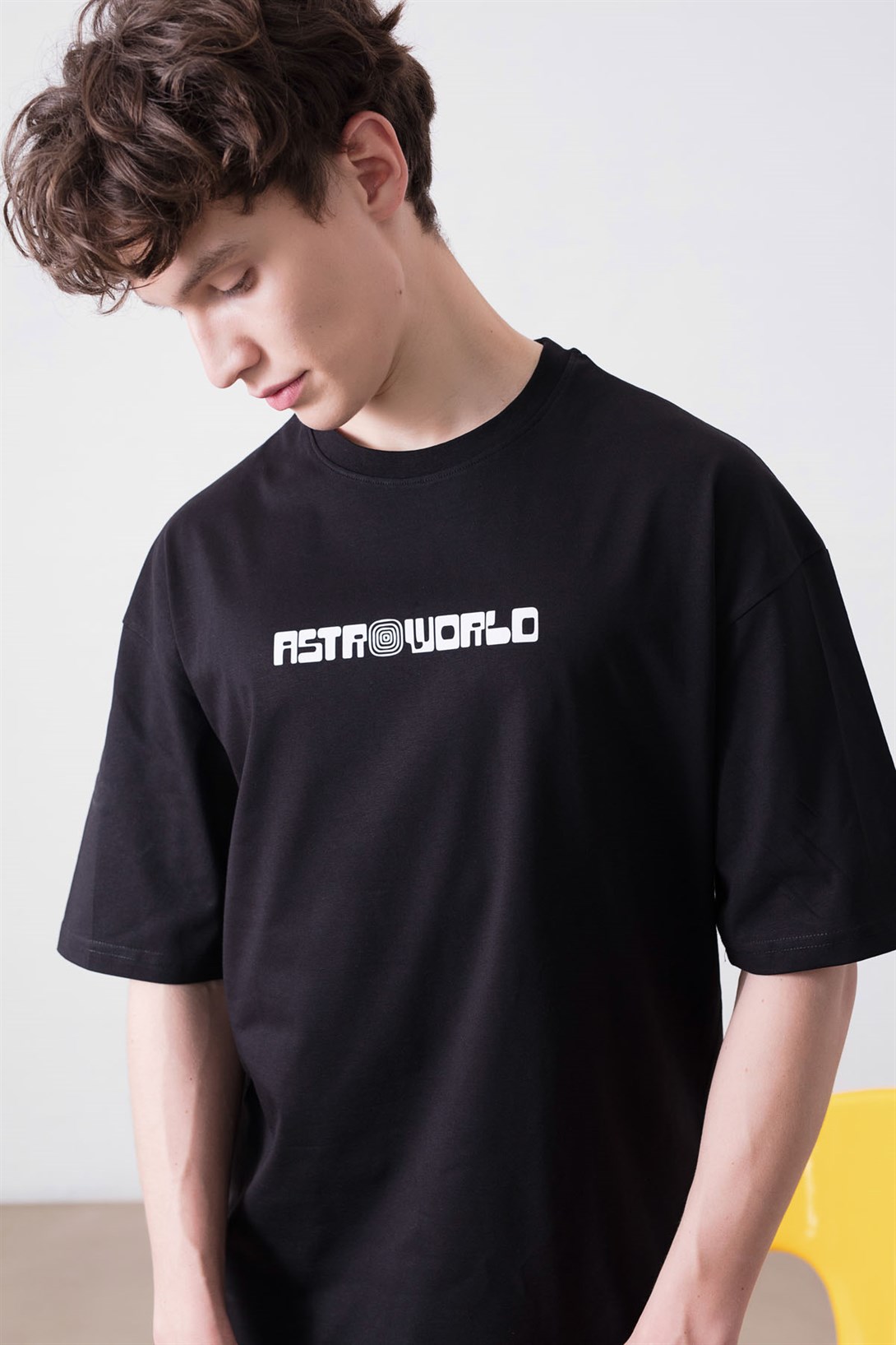 Trendiz Unisex Astroworld 2021 Siyah Tshirt