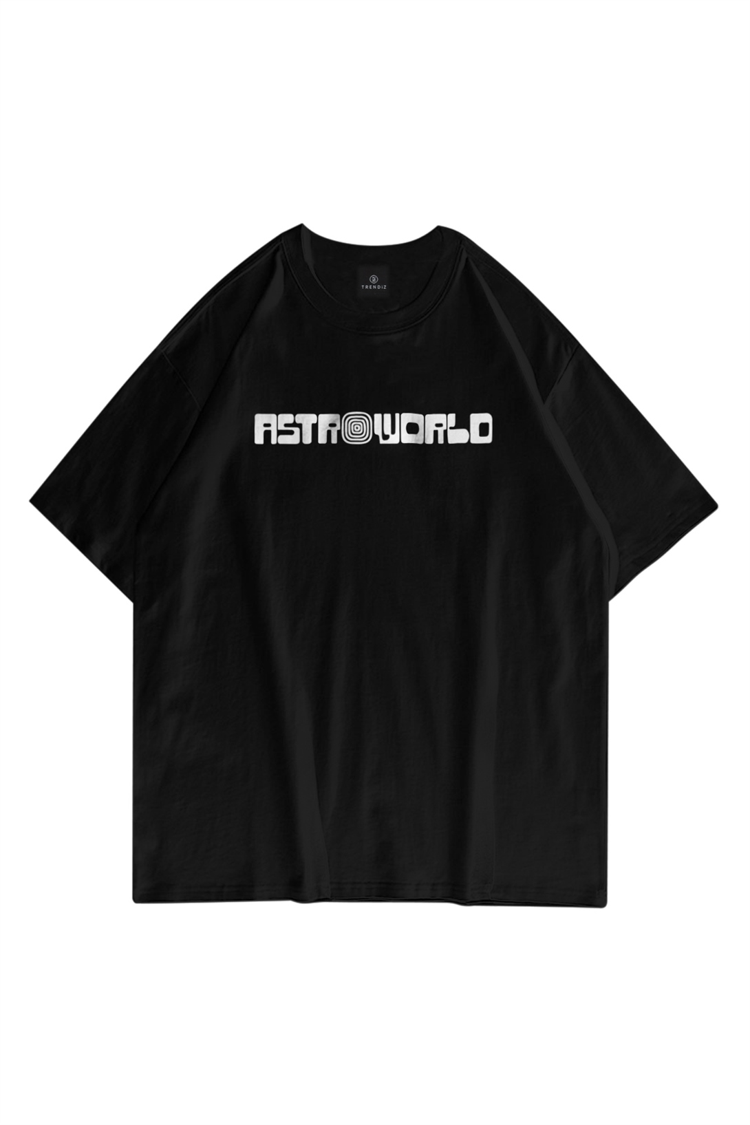 Trendiz Unisex Astroworld 2021 Siyah Tshirt