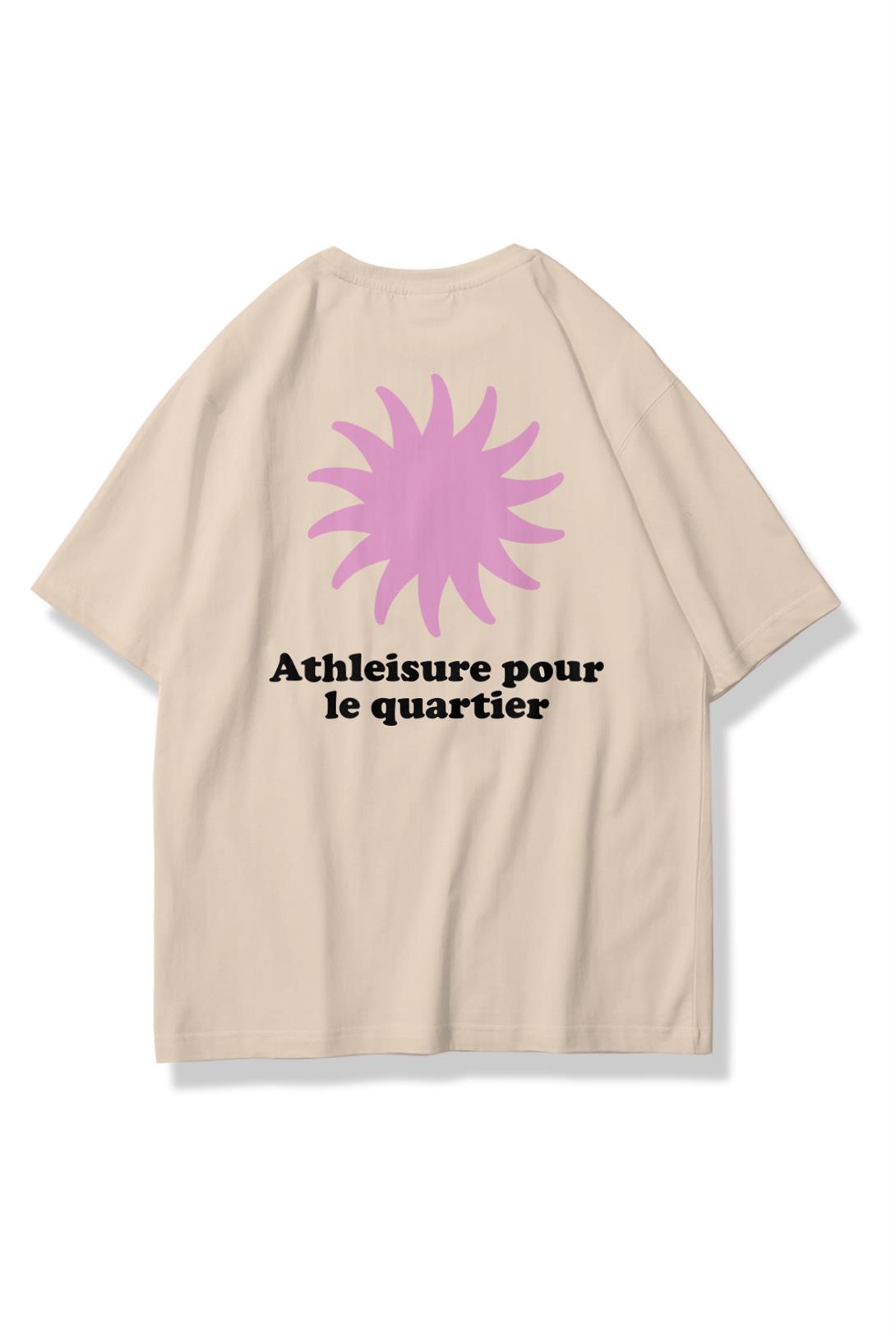 Trendiz Unisex Athleisure Tshirt Taş