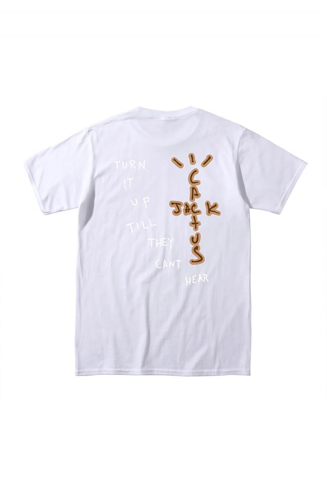 Trendiz Unisex Baskılı Hıghest Oversize Tshirt Beyaz