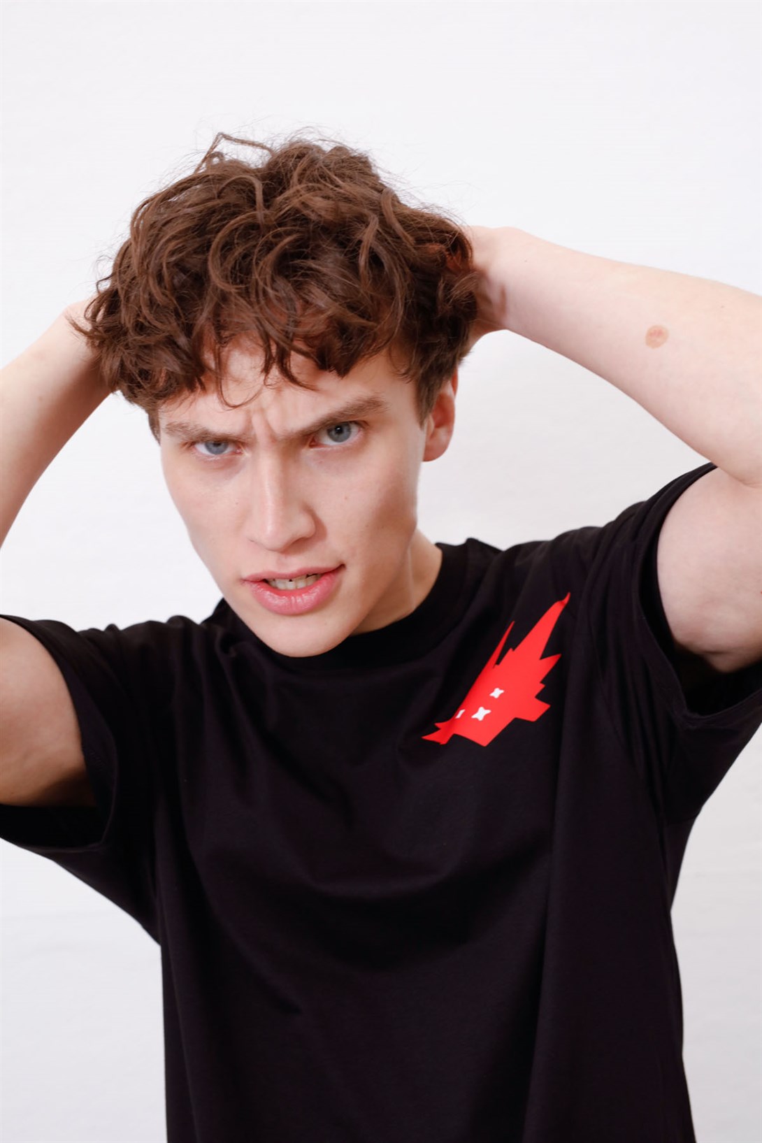 Trendiz Unisex Cacti Travis Scott Siyah Tshirt