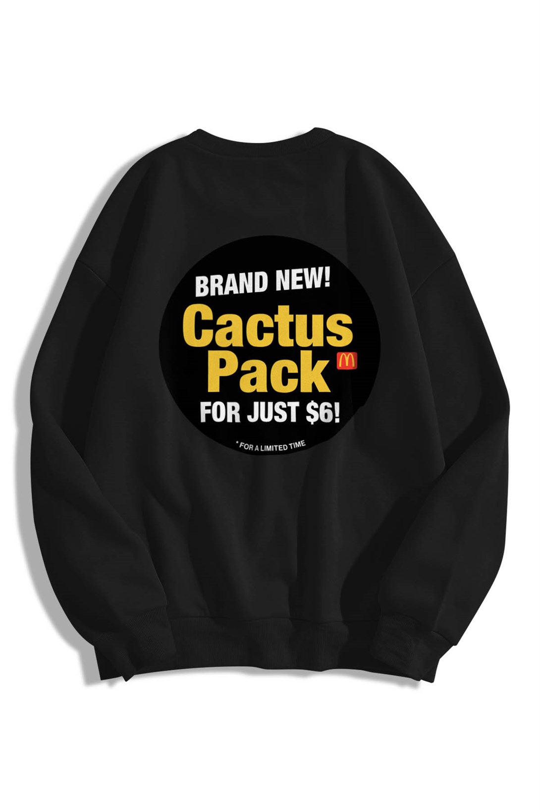 Trendiz Unisex Cactus Pack Bisiklet Yaka Sweatshirt Hoodie