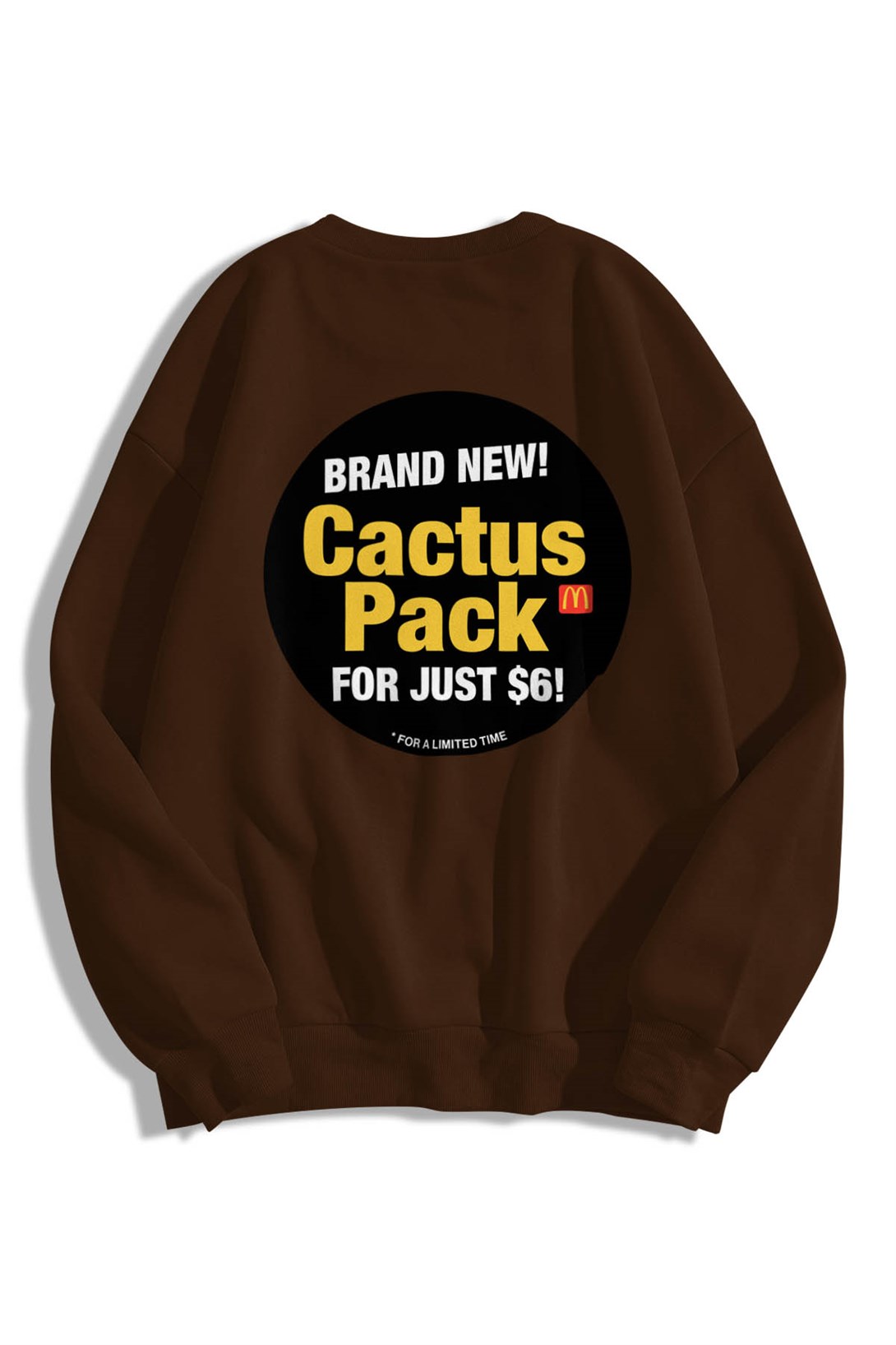 Trendiz Unisex Cactus Pack Bisiklet Yaka Sweatshirt Hoodie